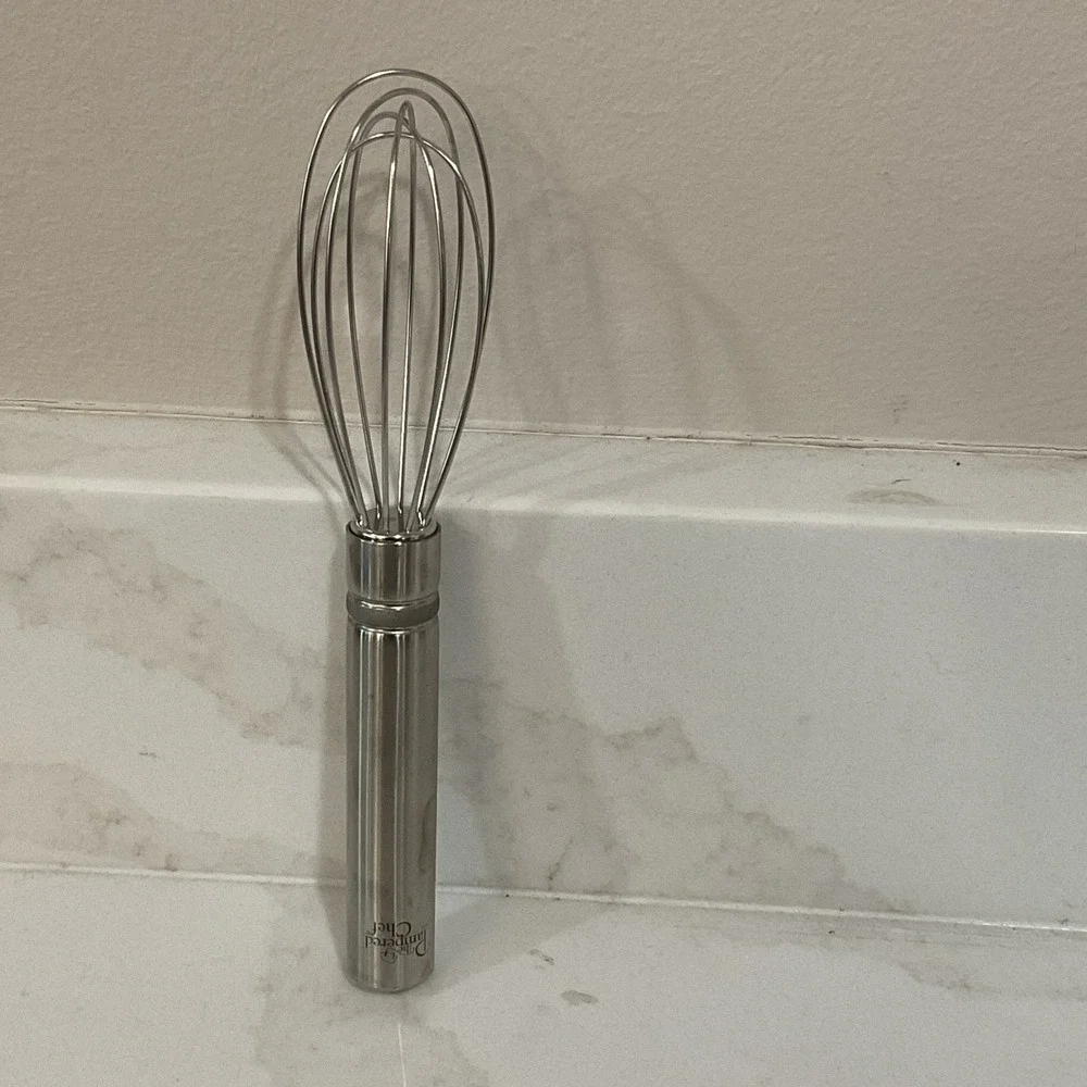Pampered Chef Stainless Steel Mini Whisk 7.5 Inch LN